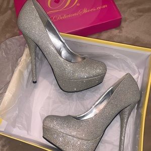 Glittery Heels
